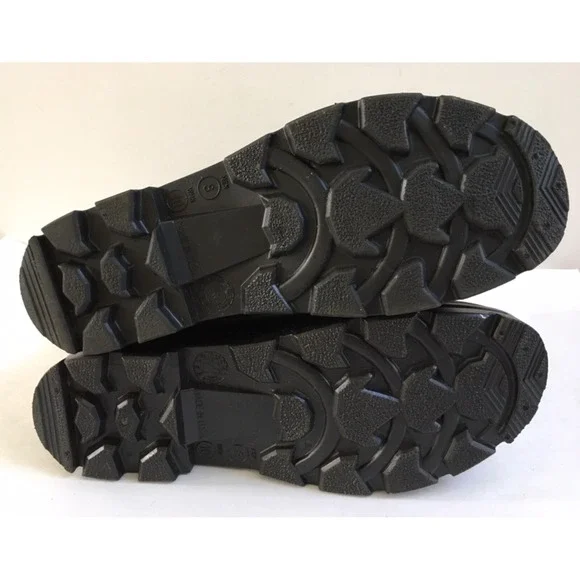 Servus Rubber Black Rain Muck Boots Mens Sz 8 Womens Size 10 Unisex Made In USA - Picture 8 of 11